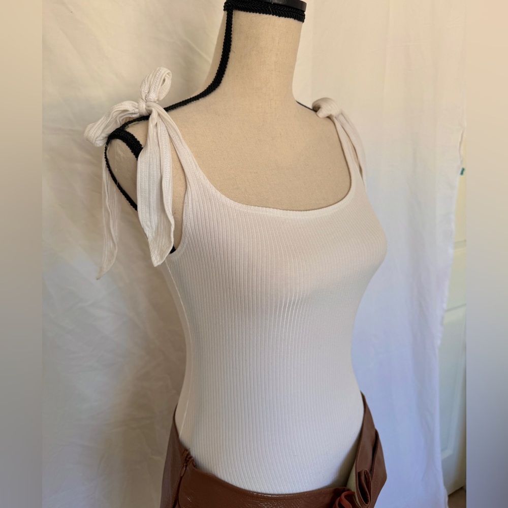 Reformation Ribbed Bodysuit - Picture 2 of 4